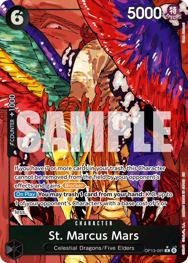 St. Marcus Mars (OP13-091_p1) — Alt Art