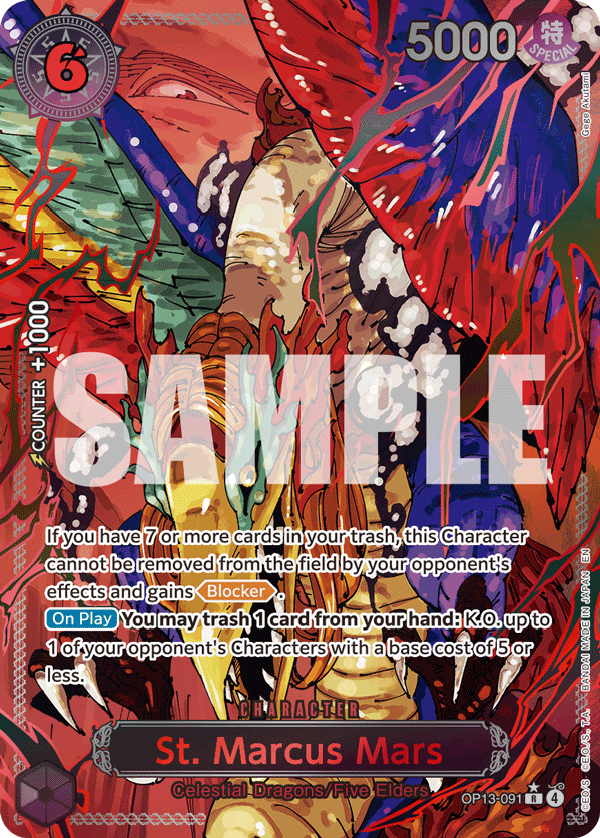 St. Marcus Mars (OP13-091_p2) — Alt Art
