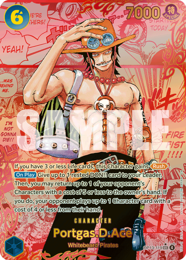 Portgas.D.Ace (OP13-119_p3) — Alt Art