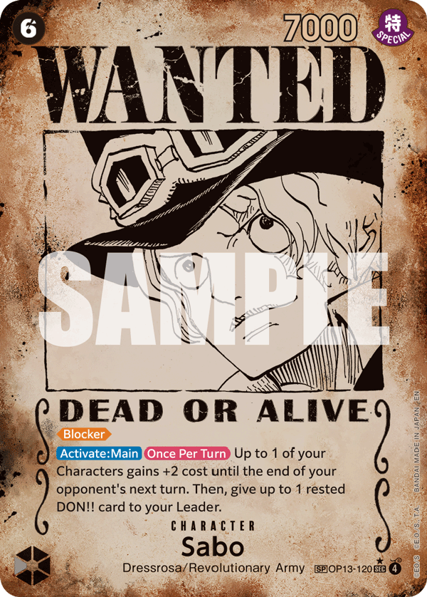 Sabo (OP13-120_p4) — Alt Art
