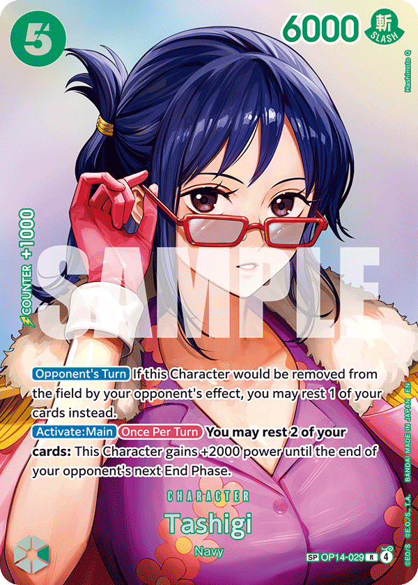 Tashigi (OP-16 OP14-029_p1) — Alt Art