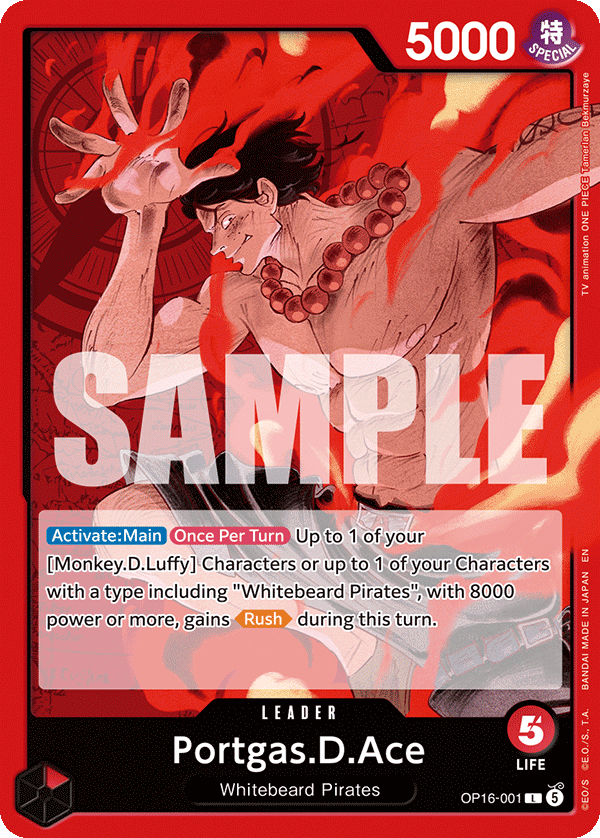 Portgas.D.Ace (OP16-001)