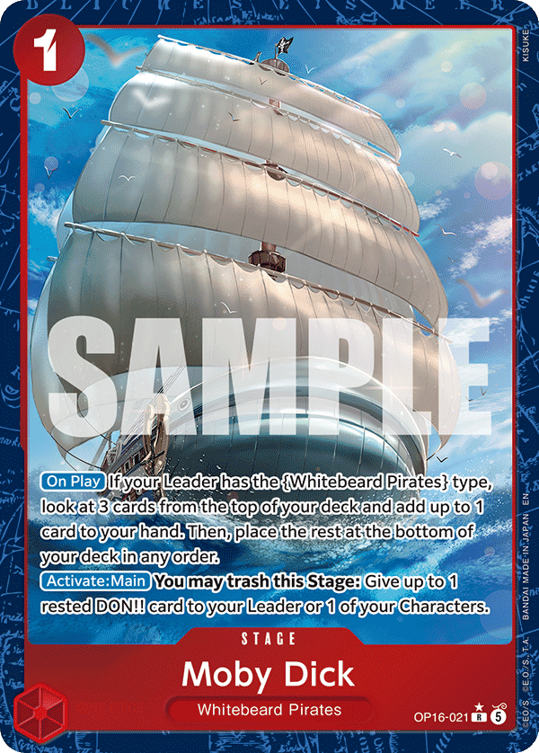 Moby Dick (OP16-021_p1) — Alt Art
