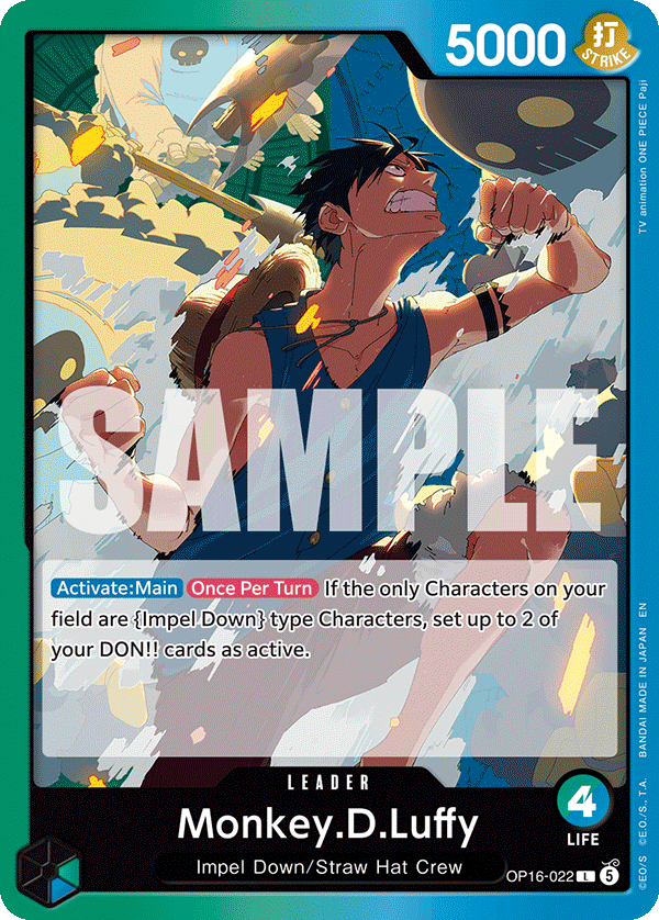 Monkey.D.Luffy (OP16-022)