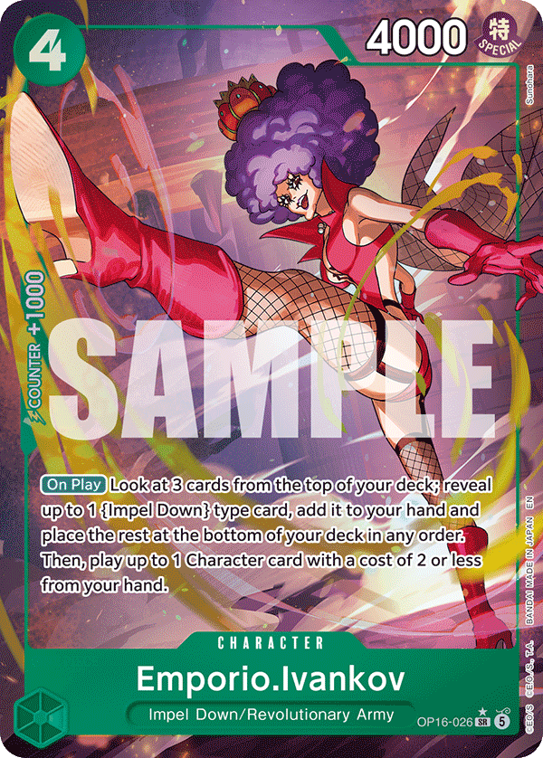 Emporio.Ivankov (OP16-026_p1) — Alt Art