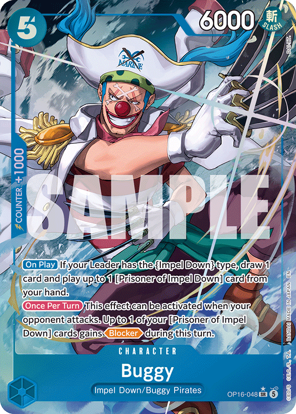 Buggy (OP16-048_p1) — Alt Art