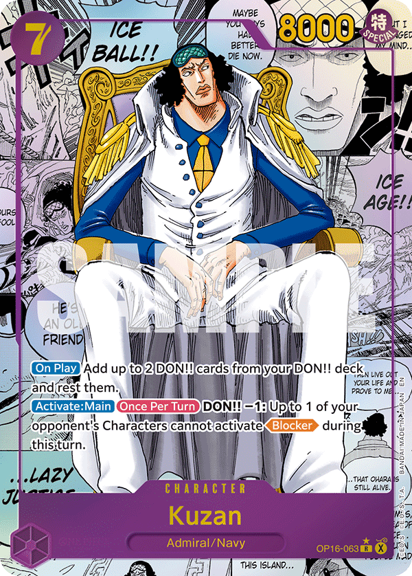 Kuzan (OP16-063_p2) — Alt Art