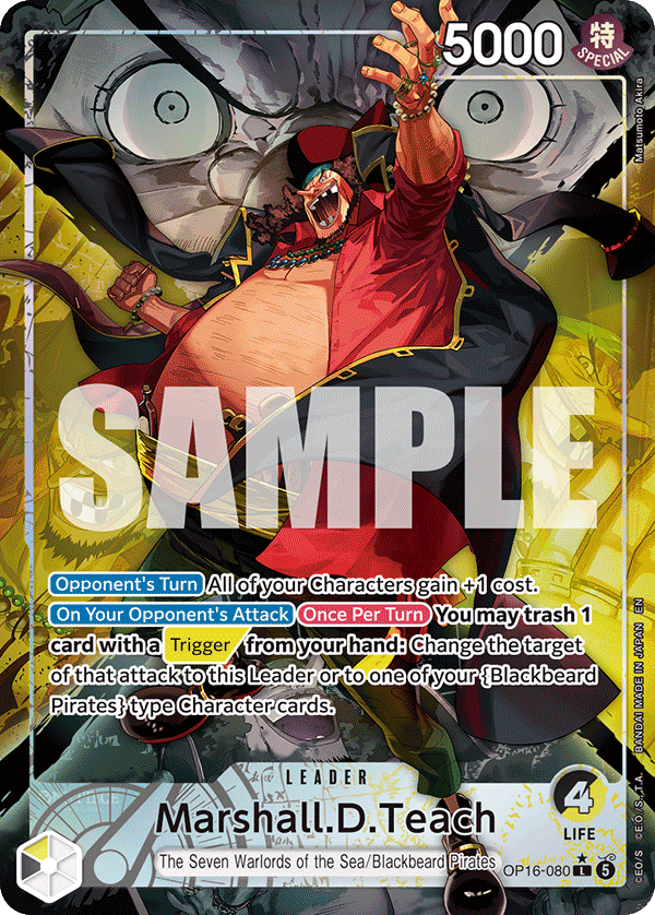 Marshall.D.Teach (OP16-080_p1) — Alt Art