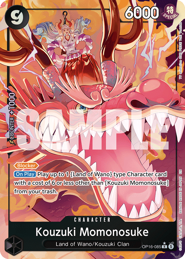 Kouzuki Momonosuke (OP16-085_p1) — Alt Art