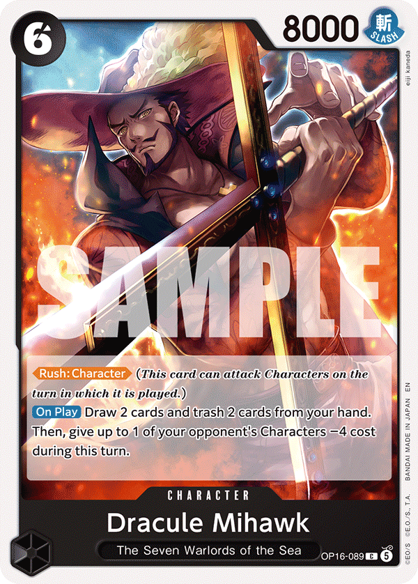 Dracule Mihawk (OP16-089)