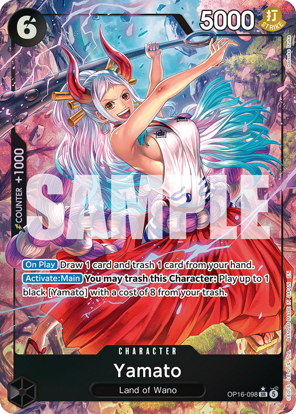 Yamato (OP16-098_p1) — Alt Art