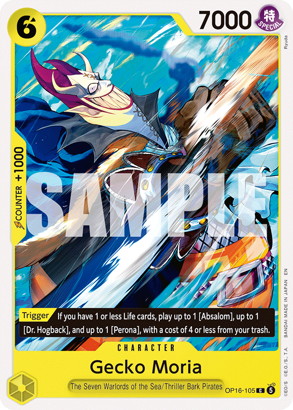 Gecko Moria (OP16-105)
