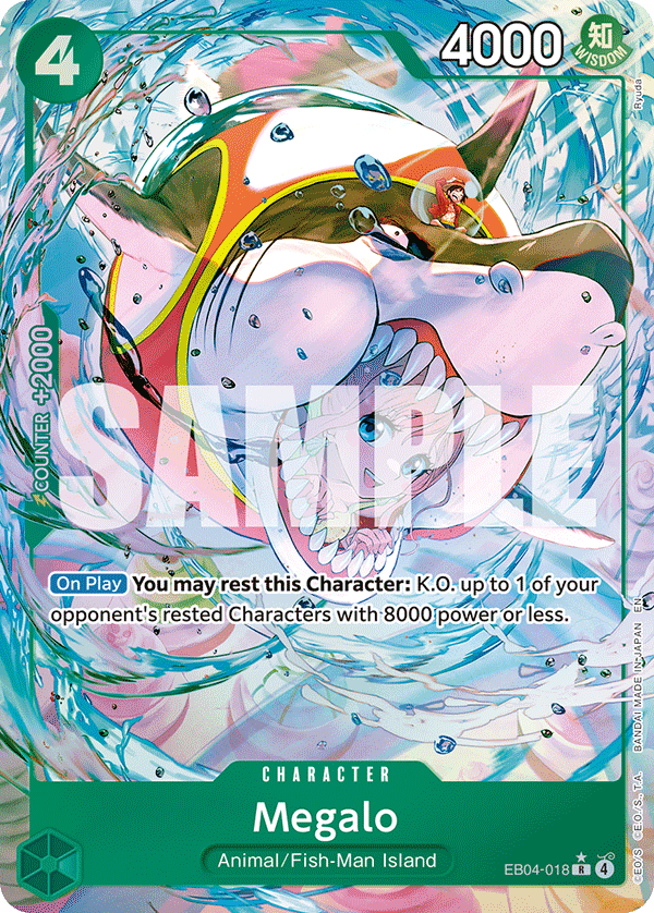 Megalo (OP14-EB04 EB04-018_p1) — Alt Art