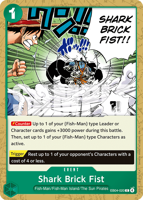 Shark Brick Fist (OP14-EB04 EB04-020)