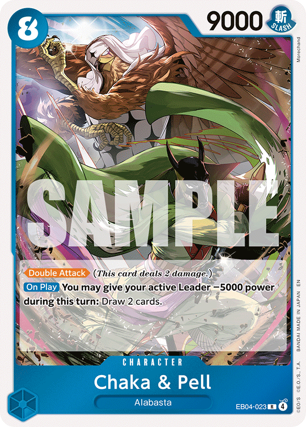 Chaka &amp; Pell (OP14-EB04 EB04-023)