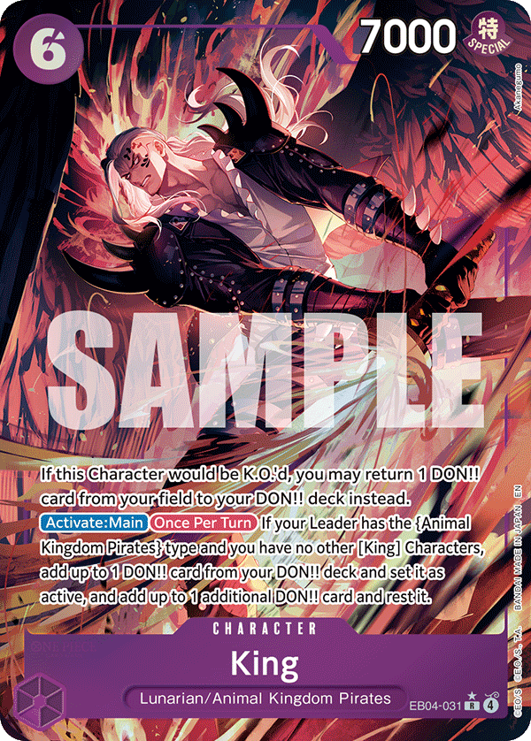 King (OP14-EB04 EB04-031_p1) — Alt Art