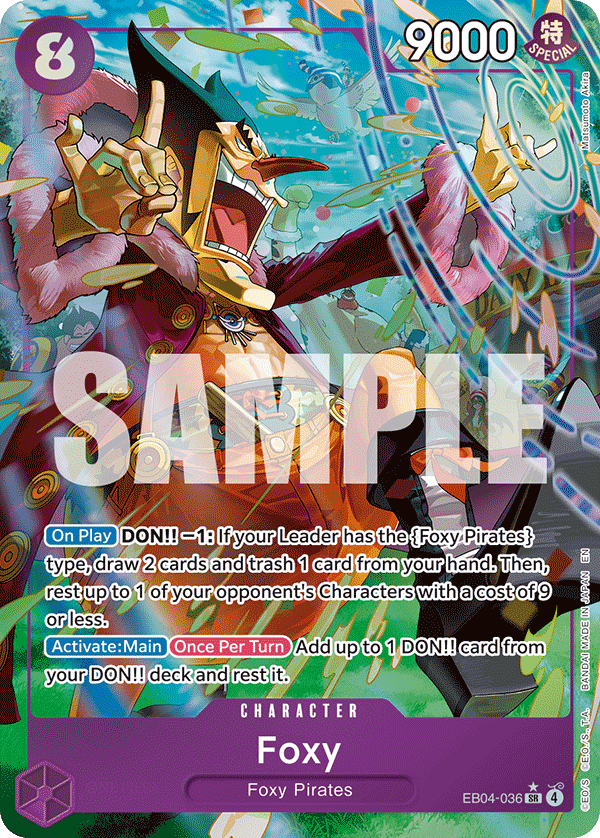 Foxy (OP14-EB04 EB04-036_p1) — Alt Art