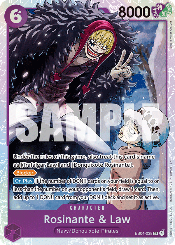 Rosinante &amp; Law (OP14-EB04 EB04-038)