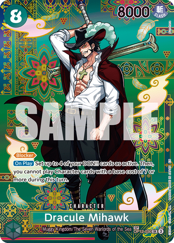 Dracule Mihawk (OP14-EB04 OP12-030_p2) — Alt Art