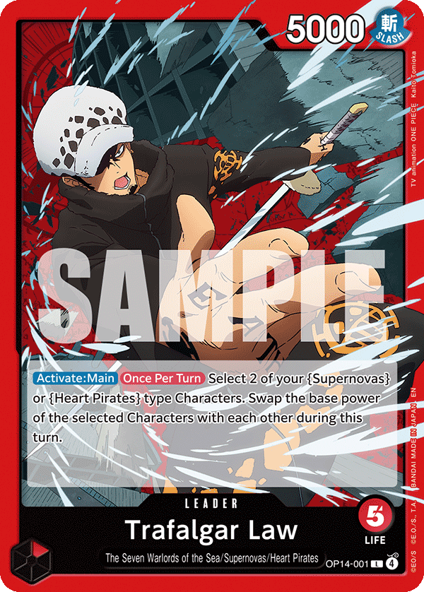 Trafalgar Law (OP14-EB04 OP14-001)