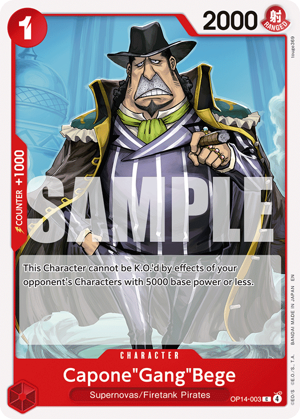 Capone"Gang"Bege (OP14-EB04 OP14-003)