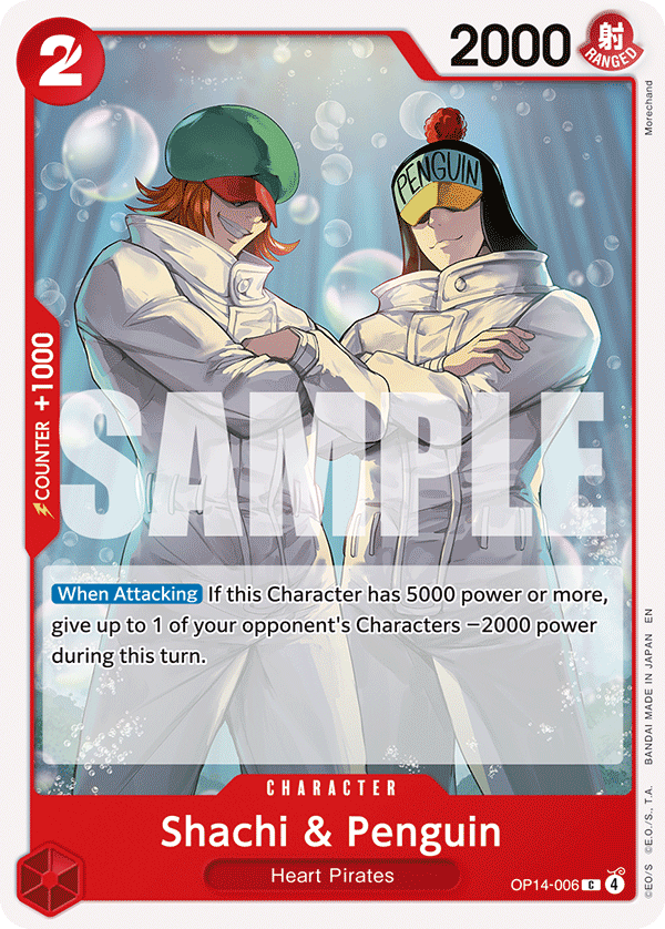 Shachi &amp; Penguin (OP14-EB04 OP14-006)