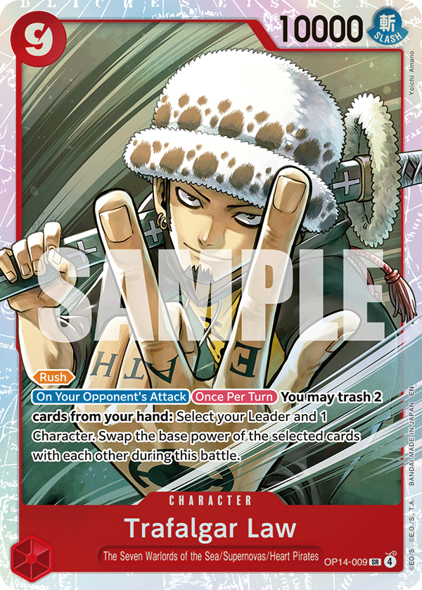 Trafalgar Law (OP14-EB04 OP14-009)