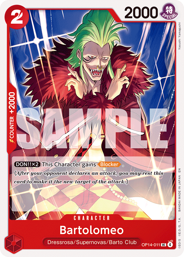 Bartolomeo (OP14-EB04 OP14-011)
