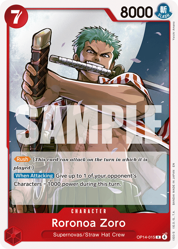 Roronoa Zoro (OP14-EB04 OP14-015)