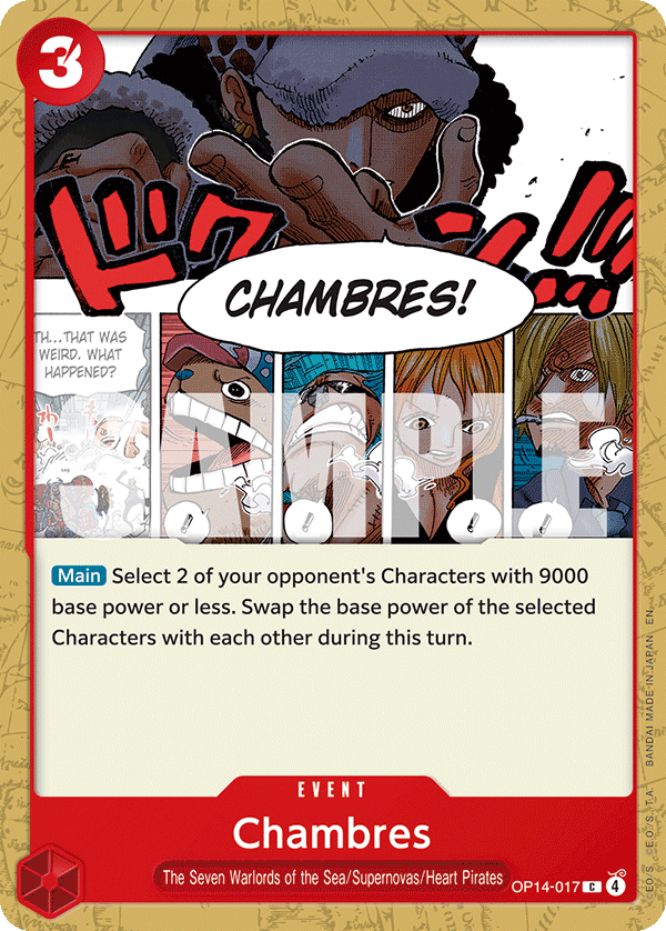Chambres (OP14-EB04 OP14-017)