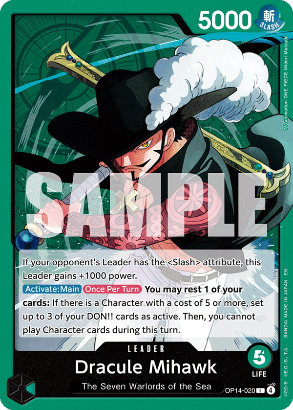 Dracule Mihawk (OP14-EB04 OP14-020)