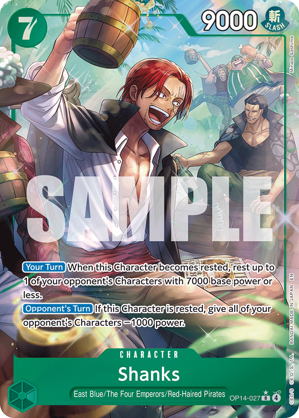 Shanks (OP14-EB04 OP14-027_p1) — Alt Art