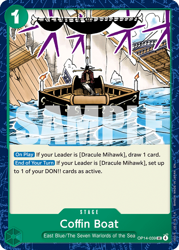 Coffin Boat (OP14-EB04 OP14-039)