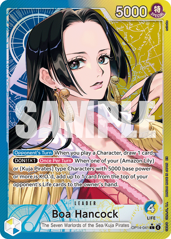 Boa Hancock (OP14-EB04 OP14-041_p1) — Alt Art