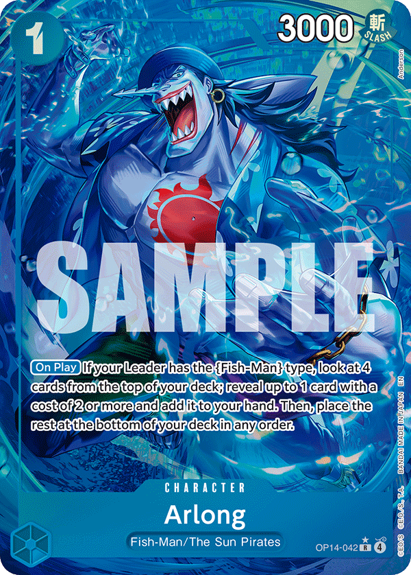 Arlong (OP14-EB04 OP14-042_p1) — Alt Art