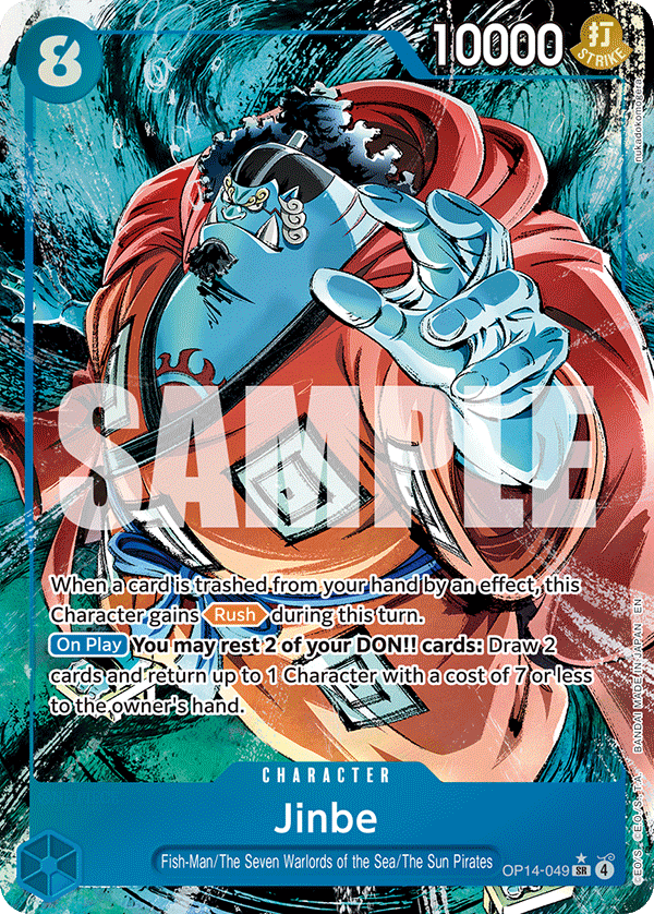 Jinbe (OP14-EB04 OP14-049_p1) — Alt Art