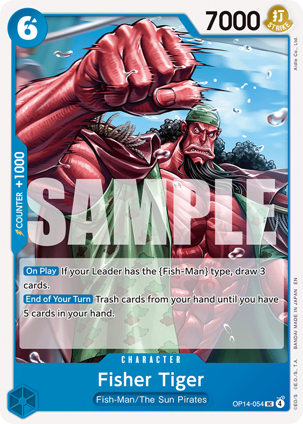 Fisher Tiger (OP14-EB04 OP14-054)