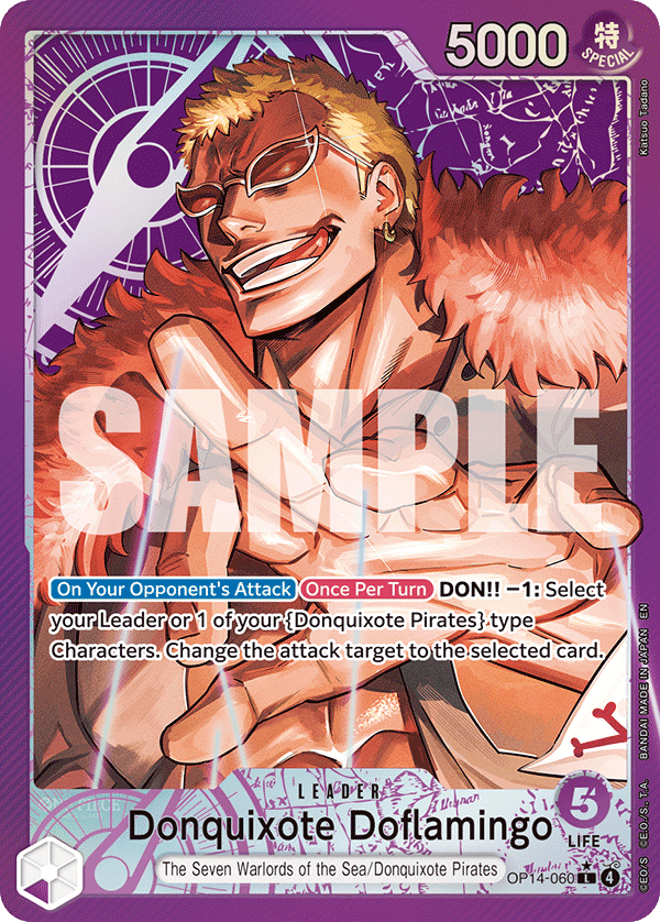 Donquixote Doflamingo (OP14-EB04 OP14-060_p1) — Alt Art