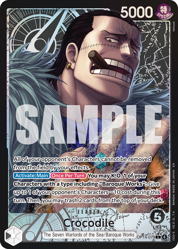 Crocodile (OP14-EB04 OP14-079_p1) — Alt Art