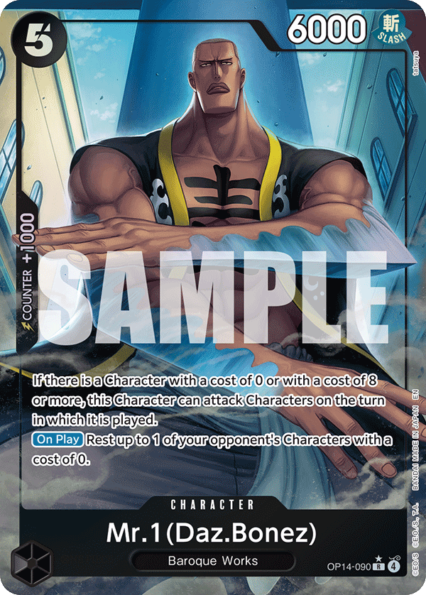 Mr.1(Daz.Bonez) (OP14-EB04 OP14-090_p1) — Alt Art