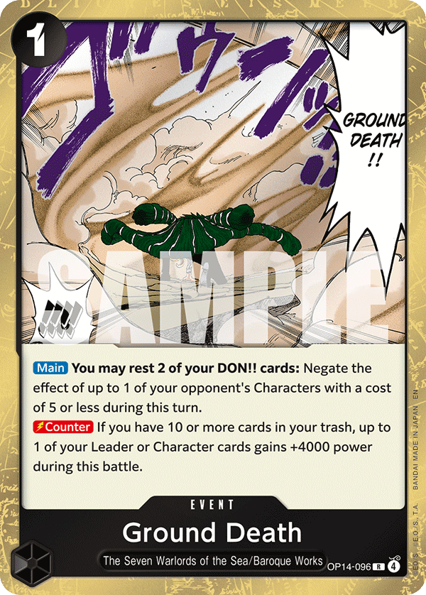 Ground Death (OP14-EB04 OP14-096)