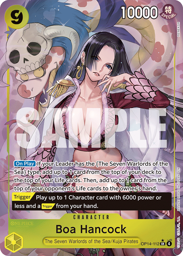 Boa Hancock (OP14-EB04 OP14-112_p1) — Alt Art