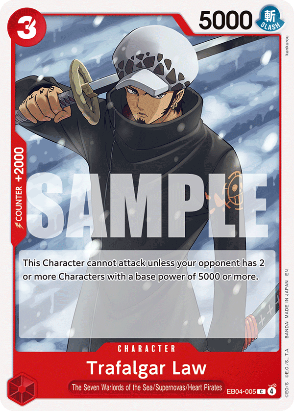 Trafalgar Law (OP15-EB04 EB04-005)