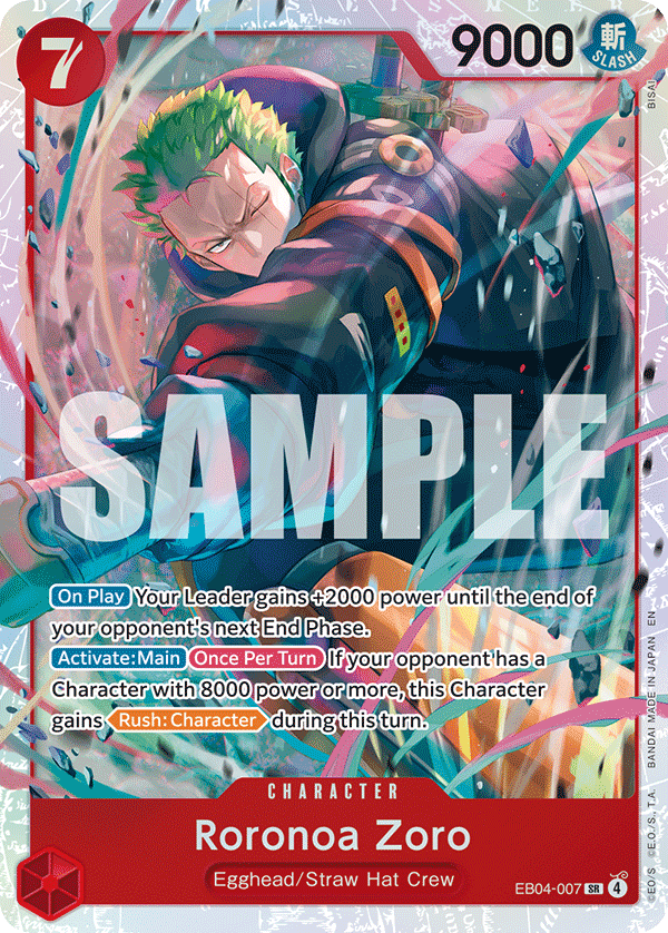 Roronoa Zoro (OP15-EB04 EB04-007)