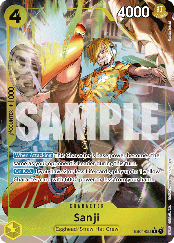 Sanji (OP15-EB04 EB04-052_p1) — Alt Art