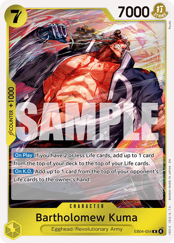 Bartholomew Kuma (OP15-EB04 EB04-054)