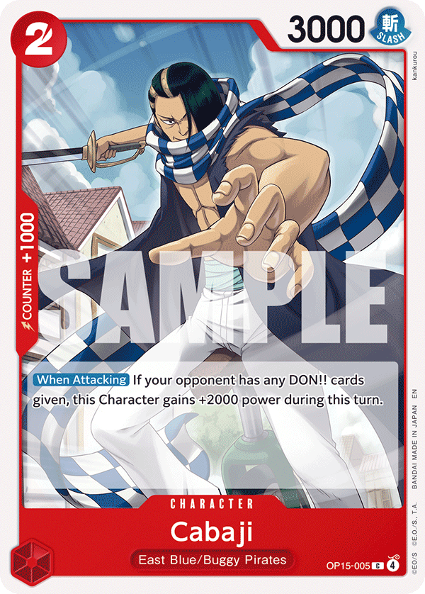 Cabaji (OP15-EB04 OP15-005)