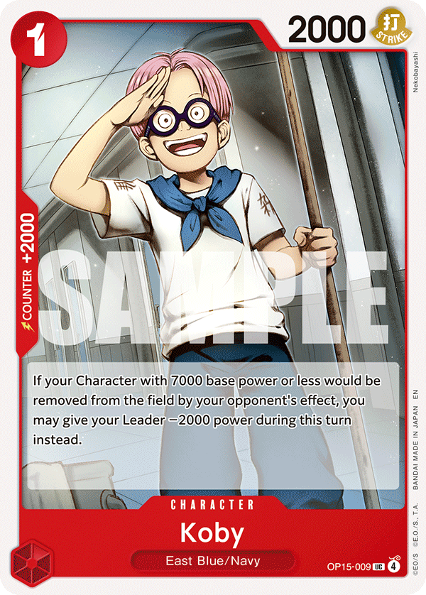 Koby (OP15-EB04 OP15-009)