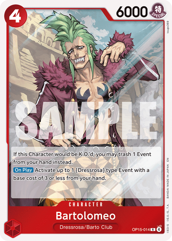 Bartolomeo (OP15-EB04 OP15-014)