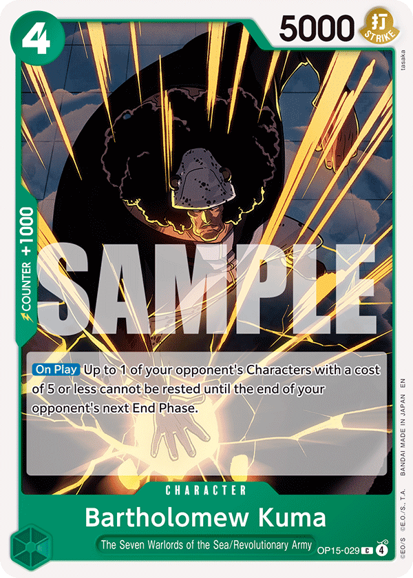 Bartholomew Kuma (OP15-EB04 OP15-029)